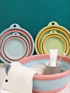 Inaso Ember Lipat Toilet Air & Laundry Basket Keranjang Cuci Baju