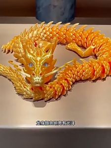3D Printing Toys 28.5cm Viral Dragon Naga Boys Kid Toys Aquarium Decoration Dragon Figure Dragon Toys 3D打印龙玩具 *READY STOCK*