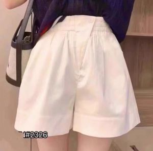 Quần Shorts A-line Cao Thắt Dây Mảnh Casual