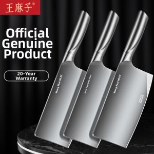 WANGMAZI | Home Kitchen Use Butchers Cleaver Set Chopping Cleaver Slicing Knife