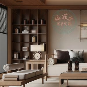 New Chinese Style Solid Wood Sofa Coffee Table Designer Simple Casual White Basswood Hotel Living Room Club Creative