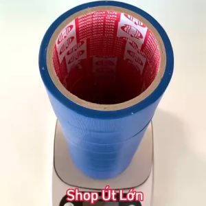 Băng keo simili màu xanh dương rộng 3.6cm dài 12 mét lõi giấy 3mm 1 cây 8 cuộn giá tại xưởng