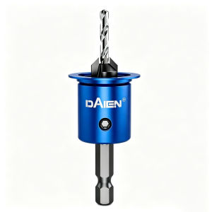 DAIENGONGJU | Hex Shank Woodworking Drill Bit Depth Stop 90 Degree Combination Self-Tapping Screw Enlarger Pilot Hole Counterbore