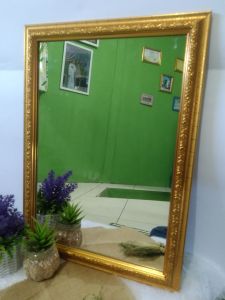 CERMIN AESTHETIC UK 40x30cm/cermingantung/cermindinding/kaca/frame