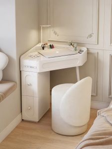 YANGYING | 2-in-1 Study Makeup Desk Small Bedside Table