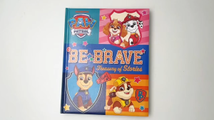 Paw Patrol Padded Hardcover Treasury Of Stories Be Brave For Kids To Read (128 Pgs)