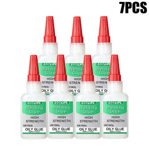 LOOLIFL | Loolifl-50G High-Strength Oil-Based Welding Glue - Universal Oil-Based Welding Glue Suitable for Resin Ceramics Metal Glass Plastic and Wood High Strength Low Whitening Quick-Drying Large Capacity Includes Dispensing Tube.