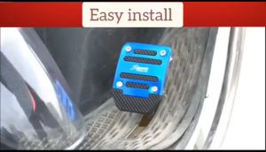 Universal Car Pedal Pad Cover Aluminum Auto Manual Gear Anti-slip Racing Sport Foot Brake Clutch Axia Bezza Viva Saga