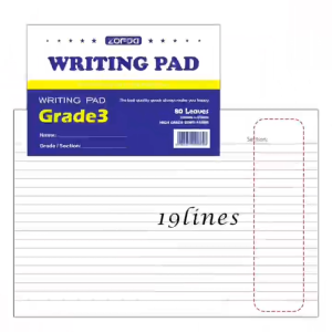 BINLU Advance Grade 1 Pad Paper Writing Pad 10pcs 80 Leaves Grade 2 Pad Paper Pad Paper for Grade 1 Papel for School Grade 3 Writing Trainer for Kids Pad Paper Wholesale Pad Paper Paper Pads for School Bulk Writing Pads for Kids School Supplies