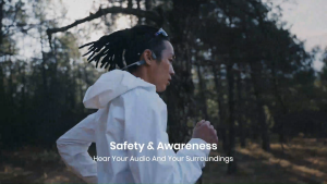 SHOKZ OpenRun Mini S803MN | Open-Ear Bone Conduction Headphone Sports Earphone
