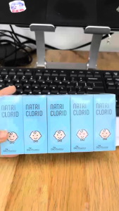 [shipnhanh] NATRI CLORID 0.9% - Vệ sinh mũi mắt cho bé (Lốc 10 chai x 10ml)