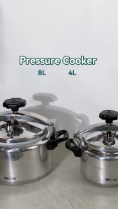 Roschel Pressure Cooker RPO 104 / RPO 108 / RPO 112 Panci Presto 4 Liter 8 Liter dan 12 Liter