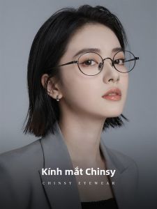 Gọng Kính Siêu Nhẹ Chỉnh Độ Góc Titanium Tinh Khiết