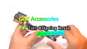 Golf Clubs 2in1 Cleaning Brush