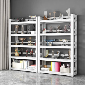 XUXU 5 Tier Boltless Iron Rack Rak Besi Warehouse Store Office Household Shelf Rak Dapur All Metal heavy-duty Rack Rak Sebarguna Microwave Rack 鐵架/货架