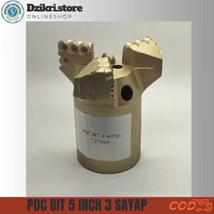 Mata Bor PDC Bit 127 mm: Solusi untuk Batuan Keras & Lunak