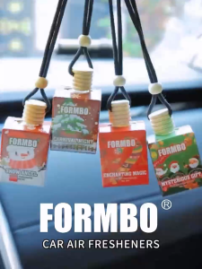 Car Perfume Christmas Fragrance Air Freshener for Car Long-Lasting Odor Eliminator Ornaments