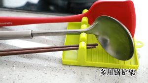 Silicone Kitchen Cooking Utensil Holder Spatula Pot Lid Holder Spoon Rak Spatula Pemegang Penutup Periuk 厨房收纳架锅盖收纳