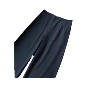 PAIBOLI | Black Elegant Drapey Wide Leg Pants Suit Casual Summer New Style Lightweight Maturity Atmosphere Versatile Front Zipper Loose Fit