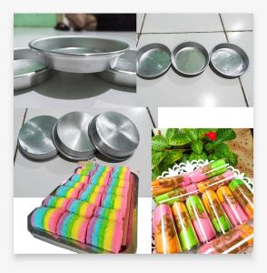 TERMURAH Loyang Bolu Lipat Mini Murah 12pcs UKURAN 7cm 8cm 10cm