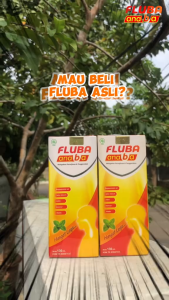 Fluba Anaba 2 Botol | Madu Herbal 100% Alami Melegakan Pernafasan dan Tenggorokan Pereda Batuk Pilek Flu