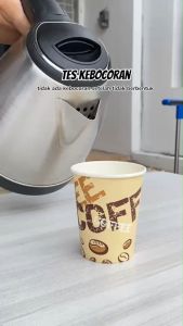 [ BUNDLING SALE !!! GRATIS SPONS AJAIB!!! ] 1000 PCS PAPERCUP MINUMAN 8 OZ PUTIH POLOS FOOD GRADE - GELAS KERTAS MINUMAN TAHAN PANAS & DINGIN TIDAK BOCOR DAN TIDAK MENYERAP AIR || PAPERCUP.ID