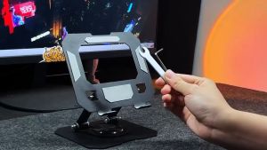 BFCC 100% Original 360 Degree Rotating Metal Phone Holder Tablet Stand Alloy Ergonomic Adjustable