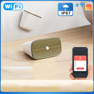 IP67 Tuya Zigbee/WIFI Smart Rain Sensor For Outdoor Wireless Real-Time Rain Detection With Waterproof Design Zigbee Hub