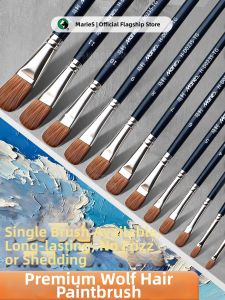 Marie’s | Fine Tip Wolf Hair Brush Detailing Art Brush