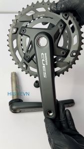 Bộ Giò Dĩa Xe Đạp Shimano Cues FC-U6000 46-30T Bộ Đùi Đĩa 2 Tầng U6000