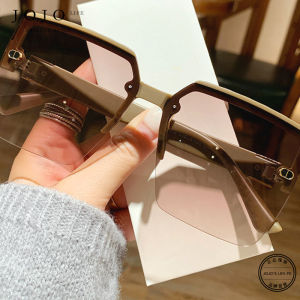 New JOJOS L. PD. Beige Color Sunglasses UV Protection No Frame Womens Square Face Suitable Sunglasses for Spring Season