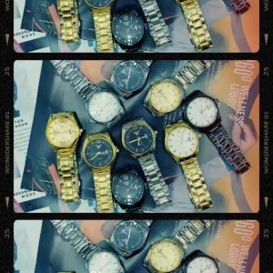BISA BAYAR DI TEMPAT !! Promo Jam Tangan Pria SK Strap Rantai Stainless Steel Tanggal Hari Aktif