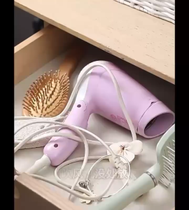 [OL] Rak Holder Penyimpanan Hairdryer Tempel Dinding / Rak Pengering Rambut Rak Gantung Tempat Penyimpanan Hairdryer