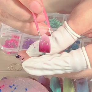 Hoa Khô Chùm Nhỏ Trang Trí Móng Set 12 Màu