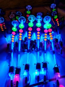 Kitiran lampu 3/Paket 50pcs Mainan anak kitiran lampu 3 led