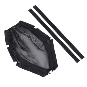 1/10 Tỉ Lệ RC Short Course Xe Tải Khung Xe Che Bụi Lưới Nylon Chống Thấm Nước Có Dây Kéo Cho SLASH REMO Sở Thích Huanqi HQ 727