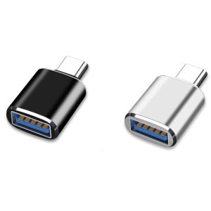 1/2/3/4Pcs USB Type C Male To USB A Female Adapter Portable Type-C Adapter For Laptops Chargers 5Gbps High Speed Data Transfer