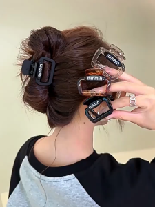 Bayar Di Tempat - Jepit Rambut Wanita / Jedai Rambut Glossy / Aksesoris Rambut Model Ponytail Fashionable / Jepit Rambut Style Korea