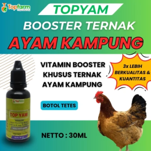 Vitamin Ternak Ayam / Vitamin Ayam Lebih Sehat / Vitamin Penggemuk Ayam / Vitamin Obat Ayam / Vitamin Ayam Cepat Besar / Vitamin Penambah Nafsu Makan Ayam / Vitamin Booster Ayam