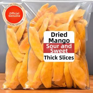 LUNZEQIN | No Sugar No Additives Thick Cut Mango Jerky 500g