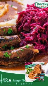 255-256-257 Develey (ดิวีเลย์) Red Cabbage (กะหล่ำปลีแดงดอง) ขนาด 680 กรัม