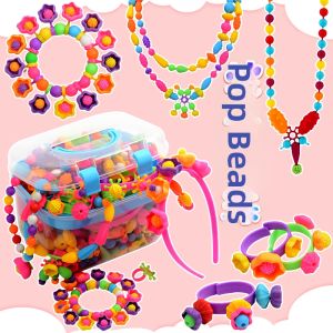 DUOKA | Versatile Pop Bead Creative DIY Childrens Toy
