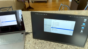 【Local Warehouse】ZOOMEDIN 21.5 Inch 1080P 120Hz Classic/Touch model Portable monitor  USB-C HDMI Laptop Extender Monitor for Laptop SDR Travel Monitor with Speakers  for Laptop PS5/4 Xbox Switch Phone PC.