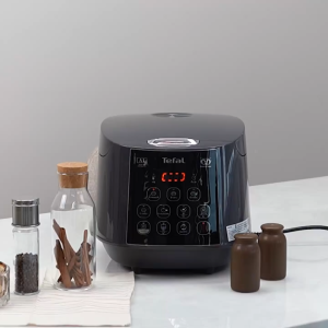 TEFAL หม้อหุงข้าวดิจิทัล EASY RICE PLUS รุ่น RK736B66 ความจุ 1.8 ลิตร กำลังไฟ 750 วัตต์ (รับประกัน 2ปี)