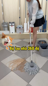 Bông Lau Nhà Thay Thế KITIMOP KS360-1 Dùng Cho Cây Lau Nhà Xoay 360 Độ KITIMOP KS360