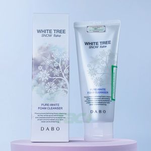 Sữa rửa mặt cây tuyết trắng có hạt massage Dabo White Tree Snow Flake 150ml THIÊN ANH COSMETIC