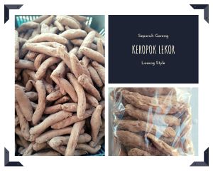 EXTRA IKANKEROPOK LEKOR HALF COOK (500g)