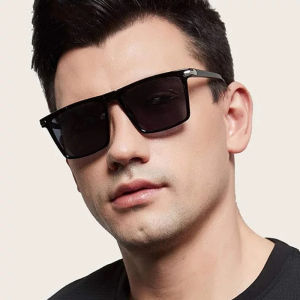 Oversized Square Sunglasses For Men Vintage Flat Top Sun Glasses Fashion Womens Sunglass Luxury Brand Designer Tom Eyewear