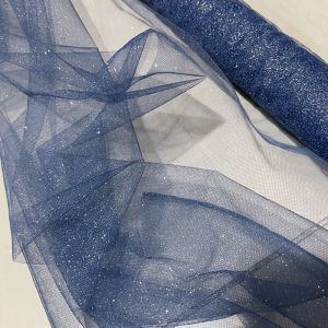 blue red Sequin pressed silver Tulle wedding dress veil pommel skirt childrens clothing fabric Wedding background bright yarn