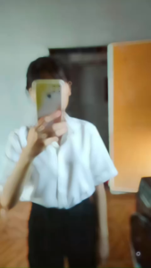 Áo sơ mi nữ tay ngắn nẹp đôi giấu nút siêu xinh vải manggo xịn sò loại tốt